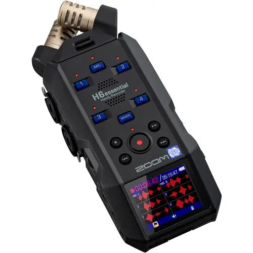 مسجل صوت Zoom H6essential 6-Track 32-Bit