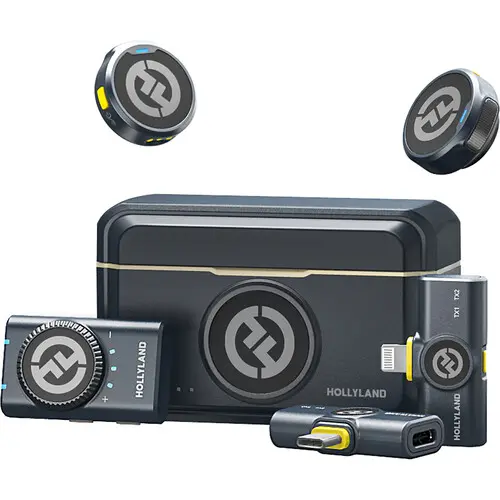 مايك هولي لاند لشخصين للكمايرا و الموبيل