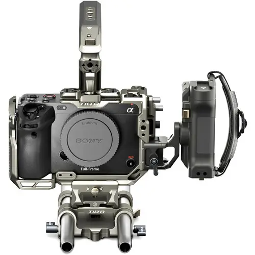 قفص معدني تلتا لكاميرات سوني fx3  مع مقبض جانبي