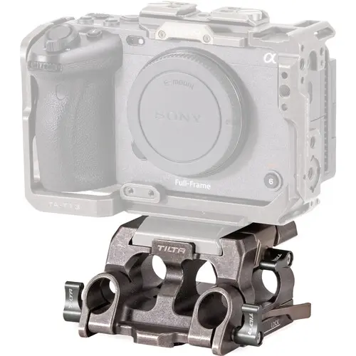 قاعدة قفص تلتا لكاميرات سوني fx3 مع بارات 15mm